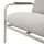 Mendler HWC-O11 Loungesessel hellgrün/beige