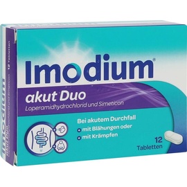 Johnson & Johnson Imodium akut Duo 2 mg/125 mg Tabletten