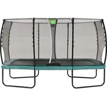 EXIT TOYS Allure Classic Trampolin 244 x 427 cm inkl. Sicherheitsnetz Grün