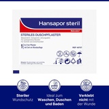 BEIERSDORF Hansapor steril Duschpfl 6x7cm