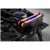 Corsair Vengeance RGB PRO DDR4-3200 32GB Kit (2x16GB) CL16 Schwarz CMW32GX4M2E3200C16