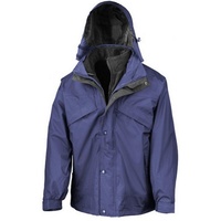 Result 3-in-1 Jacket with Fleece, Royal, L