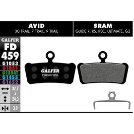 GALFER Bremsbelag Standard AVID