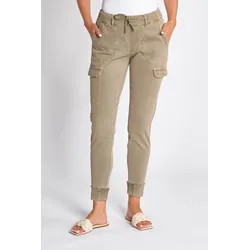 Zhrill Cargohose »DAISEY«, mit Strass-Steinen Zhrill OLIVE XXL