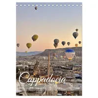 Calvendo Cappadocia: Caves - Valleys - Balloons (Tischkalender 2026