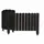 Creative Home Rasenkante Beeteinfassung 200 x 30 cm Schwarz/Holz