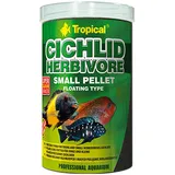 Tropical Fischfutter-Granulate Cichlid Herbivore Pellet S 1.000 ml