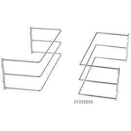 SOTech Backblechhalter für 3 Backbleche 364 x 140 x 125 mm Chrom Poliert