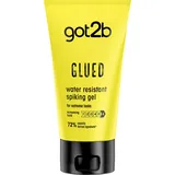 Schwarzkopf Got2B Glued Gel Waterproof, Haargel für Herren mit optimalem Halt und Fixierwirkung, 150 ml