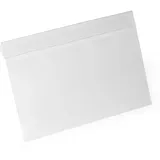 Durable Kennzeichnungstasche A4 quer HARD COVER mit Falz transparent, VE=10 Stück