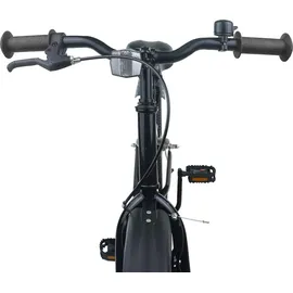 vidaXL Kinderfahrrad 18 Zoll schwarz