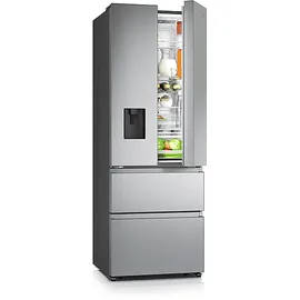 Hisense RF632N4WIE French Door (485 l, 2000 mm hoch, Edelstahl)