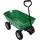 Wiltec Gartenwagen Kippfunktion 75 l bis 240 kg grün