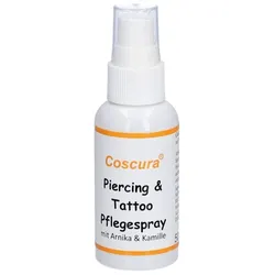 Piercing & Tattoo Pflegespray Coscura