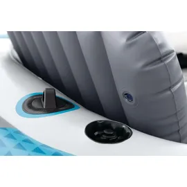 Intex Schlauchboot Excursion 4 Blau inkl. Pumpe und Alu-Paddel