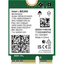 Intel Wi-Fi 7 BE200 - WLAN-Adapter,M.2 2230 / Without vPro