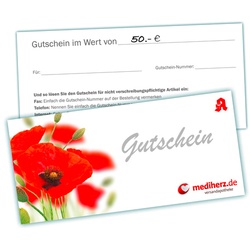 GESCHENK-GUTSCHEIN 50,00 1 St