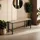 Tectake Sitzbank Fairfield Braun 108 x 32,5 x 50 cm