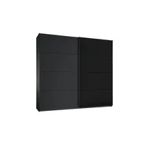 Sconto Schwebetürenschrank Quadra ¦ schwarz ¦ Maße (cm): B: 226 H: 210 T: 62.0