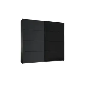 Sconto Schwebetürenschrank Quadra ¦ schwarz ¦ Maße (cm): B: 226 H: 210 T: 62.0