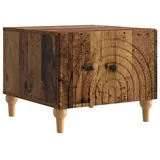 vidaXL Couchtisch mit Schubladen Braun Altholz 49 x 50 x 40 cm