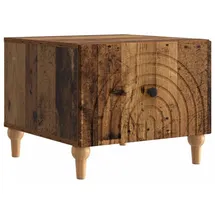vidaXL Couchtisch mit Schubladen Braun Altholz 49 x 50 x 40 cm