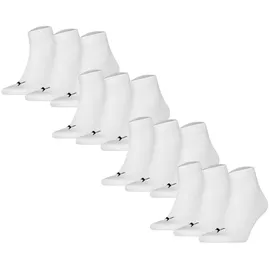 Puma Socken Schwarz/Weiß 35-38