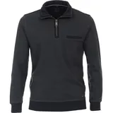 CasaModa "CASAMODA Sweatshirt uni", Herren, Gr. M, grün (olive), 100% Baumwolle, Sweatshirts Sweatshirt