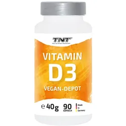 TNT Vitamin D3 Vegan-Depot 90 St