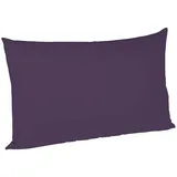 FLEURESSE Kissenbezug Uni 40 x 60 cm Blau