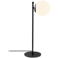 Opviq Tischleuchte Sheen - 25x25x56cm - Metall und Glas