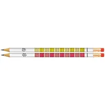 Eberhard Faber FABER 511800 Bleistift rund mit Gummitip 1x1