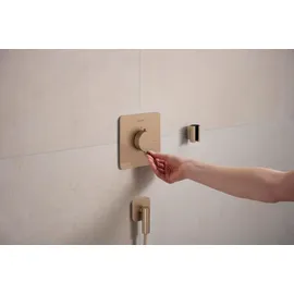 Hansgrohe Ecostat Comfort Q Duschthermostat Unterputz für 1 Verbraucher Brushed Bronze 33712140