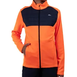 Kjus Andri Midlayer Jacke Kinder | orange | Größe 128