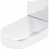 vidaXL Buchstütze Aluminium 17x15x27 cm Silber 2 St.