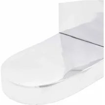 vidaXL Buchstütze Aluminium 17x15x27 cm Silber 2 St.