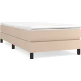 vidaXL Boxspringbett 100 x 200 cm Braun