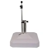 Liro Sonnenschirmständer Mini Plus 45 kg, eckig Kunststoff Weiß