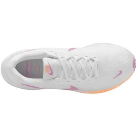 Nike Revolution 8 Damen Slim Weiß/Lt Magenta/Orange Pulse 38