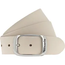 TAMARIS Damengürtel Leder beige 110 cm