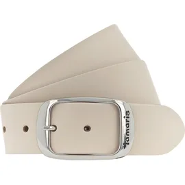 TAMARIS Damengürtel Leder beige 110 cm