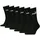 Puma Crew Tennissocken 6 Paar Schwarz 35-38
