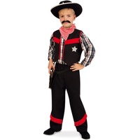 Cowboy 2tlg mit Tuch Kinder Kostüm Gr 140