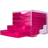 Styro Schubladenbox styroswingbox 25,5 x 35,5 cm 1-tlg. neon-pink