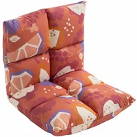 howa 2 in 1 Kindersessel+Kinderliege -Lehne 6 fach verstellbar"colorful red"8603