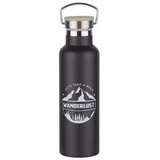 BUTLERS WANDERLUST Isolierflasche mit Henkel 650ml Trinkflaschen