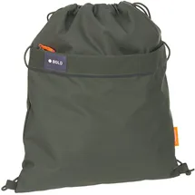 Lässig BOLD Kinder Turnbeutel Sportbeutel mit Rucksackfunktion/School String Bag Bold dark olive