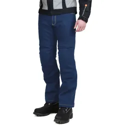 Motorradhose NERVE "Ata" Gr. XL, blau, Hosen, XL, N-Gr, Obermaterial: 80% Baumwolle, 18% Viskose, 2% Elasthan