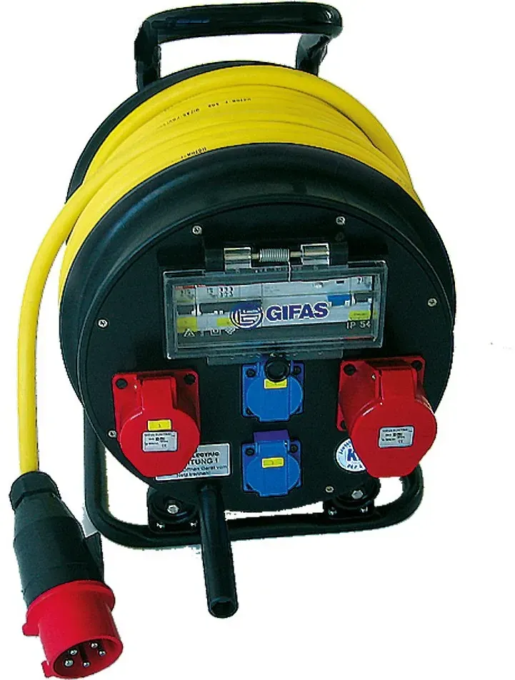 Gifas Electric Vollgummi-Leitungsroller 503RGB35560 #255370