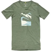 Devold of Norway Molnes Merino Kurzarm-t-shirt - Forest -